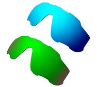 HKUCO Plus Mens Replacement Lenses For Oakley Jawbreaker - 2 pair