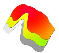 HKUCO Red/24K Gold/Transition/Photochromic Polarized Replacement Lenses For Oakley Jawbreaker Sunglasses