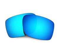 HKUCO Reinforce Replacement Lenses For Oakley Double Edge Sunglasses Blue Polarized