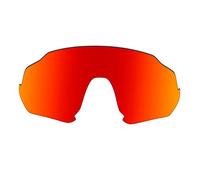 HKUCO Reinforce Replacement Lenses For Oakley Flight Jacket Sunglasses Red Polarized