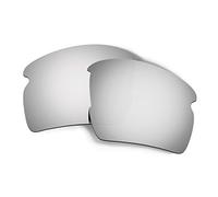 HKUCO Replacement Lenses For Oakley Flak 2.0 AF OO9271 Sunglasses Titanium Mirror Polarized
