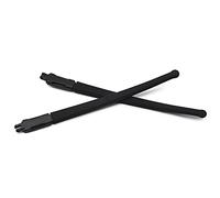 HKUCO Rubber Replacement Black Frame Legs For Oakley Marshal MNP OX8091 Glasses frame