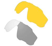 HKUCO Transparent Yellow&Transition/Photochromic Polarized Replacement Lenses For Oakley Jawbreaker Sunglasses