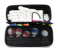 Hkuoeue Golf Glove Holder | Golfer Organizer Case with Storage Slots - Storage Pouch for Tees Ball Markers Bag Outdoor Sports Men Women
