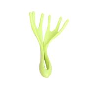 Hkuoeue Scalp Massage Tool, Handheld Temples Massager, Portable Scalp Relaxing Stress Relief Device for Post-Work Recovery Yoga Home Travel Workout Spa Bedroom After Exercise