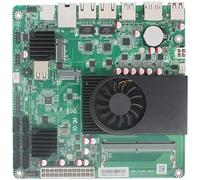 HKUXZR 1 x Intel N150 NAS 10GB Motherboard, 2 x i226-V 2.5G 3LAN, 6 x SATA3.0 bays, 2 x M.2 NVMe, 1 ITX DDR5 Soft Router (N150 10GB NAS) Motherboard