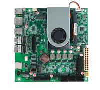 HKUXZR Intel N97 Industrial Motherboard NAS 4 Cores 4 Threads Processor,2*Intel i226-V (2.5G) Network Card,Supports 1*PCIEx2 Slots,2*M.2 M Key,6*SATA3.0,DDR5 4800MHz Network Card,DP +HDMI+ Type-C