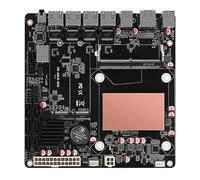 HKUXZR N100 Industrial Motherboard NAS 4 Cores 4 Threads Low Power Processor 4x2.5G i226 Network M.2 Slot 6xSATA DP HDMI 2.0 PCIE ×1 DDR5