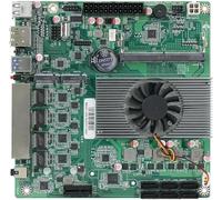 HKUXZR N150 Industrial Motherboard NAS 4 Cores 4 Threads Low Power Processor 4x2.5G i226 Network M.2 Slot 6xSATA DP HDMI 2.0 PCIE ×1 .1*M2_ SSD NVME/NGFF+ 1*M.2_ NVME