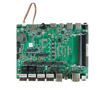 HKUXZR NAS AMD R5-7640HS Firewall Software Router,4*LAN(2 * 2.5G+2 * 10G Network Ports),2*SO-DIMM DDR5 5600MHz,4*M.2 NVME(Support PCIE),HDMI+DP+2*Type-C