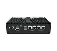 HKUXZR NAS AMD R7-8845HS Firewall Software Router,4*LAN(2 * 2.5G+2 * 10G Network Ports),2*SO-DIMM DDR5 5600MHz,4*M.2 NVME(Support PCIE),HDMI+DP+2*Type-C