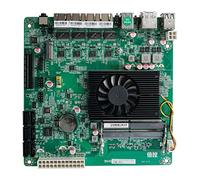 HKUXZR NAS Motherboard N5105,4 Port i226/ i225 2.5GbE LAN,M.2 NVMe, 6*SATA3.0,2*DDR4, 1*PCIe4.0, Mini ITX Soft Router VPN Openwrt Barebone Micro Appliance DIY
