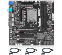HKUXZR Q670 Micro ATX Motherboard 8-bay NAS (LGA1700, 12/13th/14th Gen Desktop Processor), 4 x U-DIMM DDR5 MAX 4 x 32 GB, 2* M.2 NVMe, 12* SATA 3.0, 1 x Type-C 20 Gbps, 6 x USB, DP/HDMI/VGA