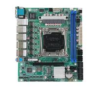 HKUXZR X99 NAS Motherboard Slot 10xSATA 1*M.2_ NVME PCIE ×1 LGA2011-3 for NAS Router Sever 6x2.5GbE I226 DDR4 RAM Memory