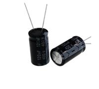 HKVTVCYPYA 10pcs 400V 120uF 400Volt 120MFD Aluminum Electrolytic Capacitor | 18*30mm Radial 120mf400v 120uf400v 400v120mf 400v120uf