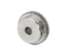 HKVTVCYPYA 1pc 1M 58T/60T Teeth Pitch 3.14mm Teeth Height 10mm Bore Size 8-25mm 304 Stainless Steel Motor Spur Gear(8 mm,58T (Keyway Hole))
