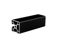 HKVTVCYPYA 1PC 4040 N2 Aluminum Profile Extrusion EU Standard Anodized Linear Rail For CNC 3D Printer Parts(Black,200mm)
