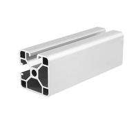 HKVTVCYPYA 1PC 4040 N2 Aluminum Profile Extrusion EU Standard Anodized Linear Rail For CNC 3D Printer Parts(Silver,300mm)