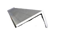 HKVTVCYPYA 1pc 40x80mm Series 6063 Right Angle L-shaped Alloy Aluminum Edging Triangle Profile Materials(40x80x5mm-24cm)