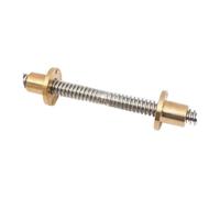 HKVTVCYPYA 1PC T16 Lead Screw Right-left Length 100-600mm OD 16mm Lead 3/4mm With Nut For 3D Printer Part(Lead 3mm-600mm)