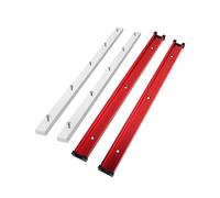 HKVTVCYPYA 1Set Table Saw Crosscut Sled Kit Set with 2xAluminum T-Track 2xMiter Bars for Woodworking DIY Tools(Red)