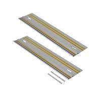 HKVTVCYPYA 2 Pack Universal Guide Rail Joining Set and Parallel Rail Guide Right-Angle Clamp for Track Saw(2 Pack 600mm A)