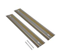 HKVTVCYPYA 2 Pack Universal Guide Rail Joining Set and Parallel Rail Guide Right-Angle Clamp for Track Saw(2 Pack 1400mm A)