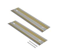 HKVTVCYPYA 2 Pack Universal Guide Rail Joining Set and Parallel Rail Guide Right-Angle Clamp for Track Saw(2 Pack 800mm A)