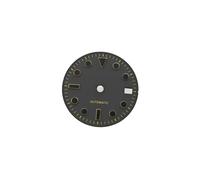 HKVTVCYPYA 28.5mm Gold/Blue/Rose Black Nail SUB Surface Watch Dial No Luminous Accessory Comaptible For NH34/NH35 Movement(Gold)