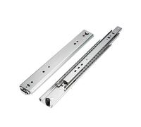 HKVTVCYPYA 2pcs Slide Rail Heavy Duty Drawer Runners 250mm 300m 350mm 400mm 450m 500mm 550mm 600mm 700mm 800mm 900mm 1000mm Slides(No Lock-22inch(550mm))