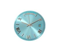 HKVTVCYPYA 30.8mm Watch Dial+Hands Kit Single Calendar Sunray Dial Compatible for 8285 Movement Silver/Gold/Rose Nail Dial(3)