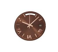 HKVTVCYPYA 30.8mm Watch Dial+Hands Kit Single Calendar Sunray Dial Compatible for 8285 Movement Silver/Gold/Rose Nail Dial(10)