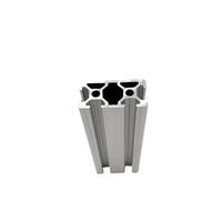 HKVTVCYPYA 4pcs Silver 2040N1 Aluminum Profile European Standard Anodized Extrusion For CNC 3D Printer(100mm)