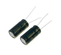 HKVTVCYPYA 50pcs 1500uF 16V 1500MFD Electrolytic Capacitor Radial | 10*16mm Aluminum 16WV