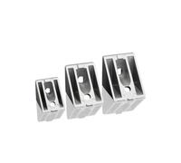 HKVTVCYPYA 5PCS Industrial Aluminium Profile Fittings 45 Degree Bevel Connectors Corner Code Corner Fittings(4040)