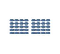 HKWFKAWA 2 set 20Pcs Pool Cue Tips Replacement Part Accessories Portable Billiards Cue Tips 12 mm Blue