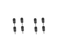 HKWFKAWA 2 set 4 Pcs Golf Divot Repair Tool Lawn Repair Prong Golf Fork Golf Accessories Black 8x4x2.7 cm