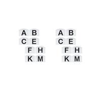 HKWFKAWA 2 set Dressage Arena Markers Sports Lightweight Professional Training Wall Mounted 8pcs 8 pcs