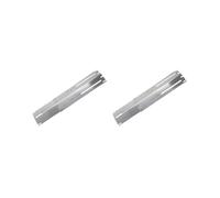 HKWFKAWA 2 set Grill Heat Plates silvery Replacement Burner Cover for Most Gas Grill Outdoor 1 Pcs 11.75 In
