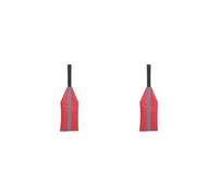 HKWFKAWA 2 set Kayak Tow Safety Flag Boat Canoe Warning Flags Red Reflective Strip