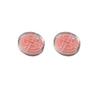 HKWFKAWA 2 set Magnet Ball Marker Levelling Bubble Meter for Golfing Outdoor Sports Golfers Pink 2.5x1.5 cm