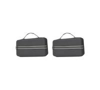 HKWFKAWA 2 Set Pickleball Racquet Bag Pickleball Racket Case for Outdoor Training Men Women Black