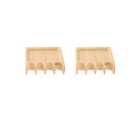 HKWFKAWA 2 set Pool Cue Holder Holds Cues Against Table Cue Rest Practical Snooker Cue Rack