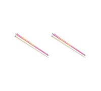 HKWFKAWA 2 set Pool Cue Stick 57" Nine Ball Pool Cue Wood Billiard Cue for Billiard Players Head diameter 11.5 mm Pink