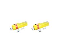HKWFKAWA 2 set Pool Cue Tip Shaper Cue Tip Sander Grinding Tool Burnisher Pool Cue Tip Tool For large tip 16x4.5x4 cm
