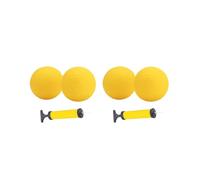 HKWFKAWA 2 set Spike Replacement Balls Roundnet Game Balls for Backyard for Pool Lawn Beach 5 In 2pcs Yellow 5 In 2 pcs
