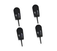 HKWFKAWA 4 Pcs Golf Divot Repair Tool Lawn Repair Prong Golf Fork Golf Accessories Black 8x4x2.7 cm