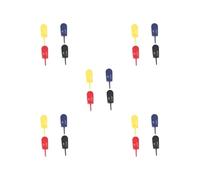 HKWFKAWA 5 set 4 Pcs Golf Divot Repair Tool Lawn Repair Prong Golf Fork Golf Accessories Colorful 8x4x2.7 cm
