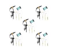 HKWFKAWA 5 set 5x Fly Tying Tools Portable Fly Tying Finisher Knotter Fly Tying Accessories Blue Thread
