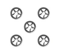 HKWFKAWA 5 set Bike Chain Wheel Protector Bicycle Chainring Guard for Mountain Bikes Riding Five Stars 6.5 cm